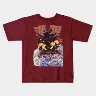 Sea Urchin Illustration Anime Design Kids T-Shirt